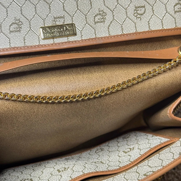 Christian Dior Vintage Monogrammed Crossbody Bag - Picture 7 of 15